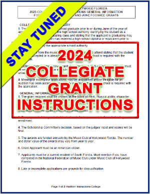 2024 Collegiate Grant Instructions